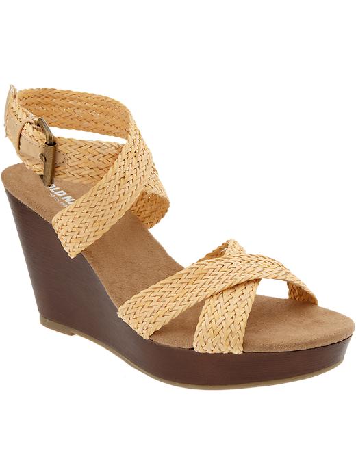 Old Navy Braided Wedges