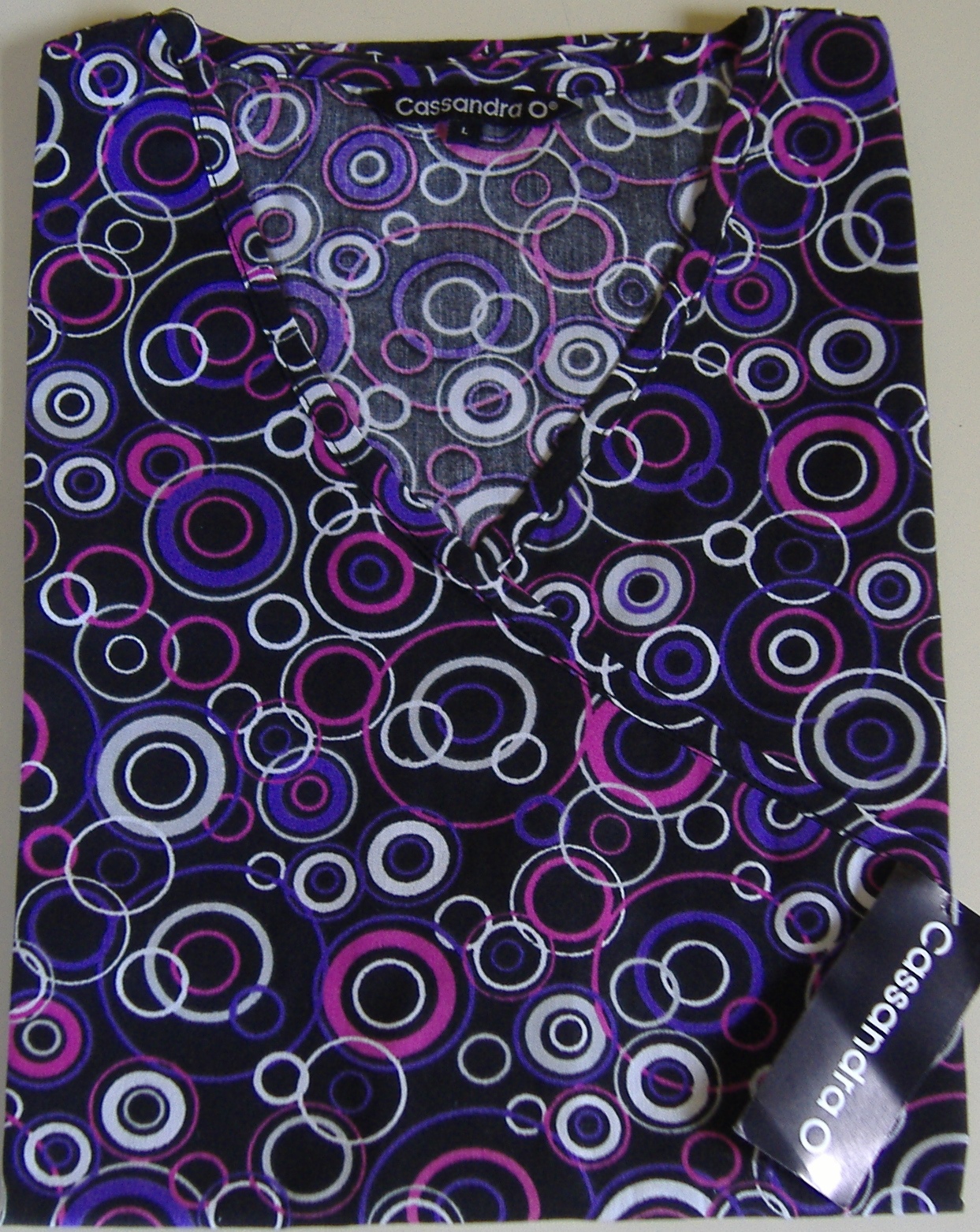 Circles Mock Wrap